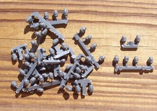 40K Space Marines Primaris Intercessors Heads Bare Heads Bits 60 Bitz