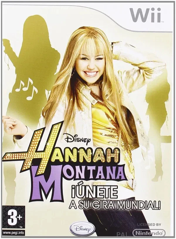 Hannah Montana Disney Gira Mundial - Juego Wii Nintendo PAL