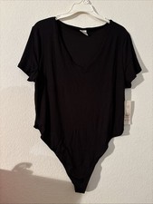 Women  s One Piece No Boundaries Bodysuit Nwt Black 2XL 20 