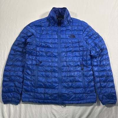 The North Face Thermoball Insualted Puffer Jacket Blue Men s Small