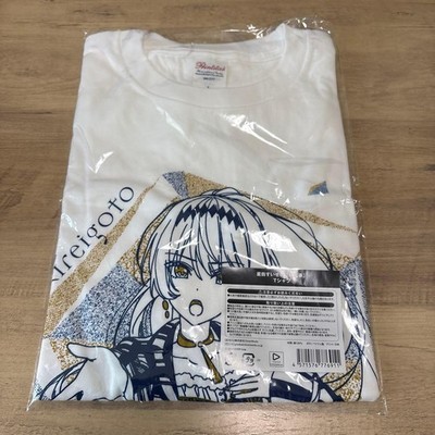 Hololive Suisei T Shirt Event Limited Weiß L Größe Unbenutzt Authentic Selten