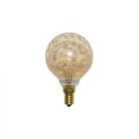 Paulmann Mini Globe GlüHbirne G60 25W E14 Krokoeis Gold GlüHlampe Warm Dimmbar