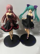 Hatsune Miku Figure Set of 2 Dress Collectible Anime Figures Authentic Japan