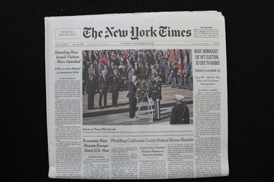 2024 NOV 12 NEW YORK TIMES - MANY DEMOCRATS SAT OUT ELECTION, AT COST TO HARRIS