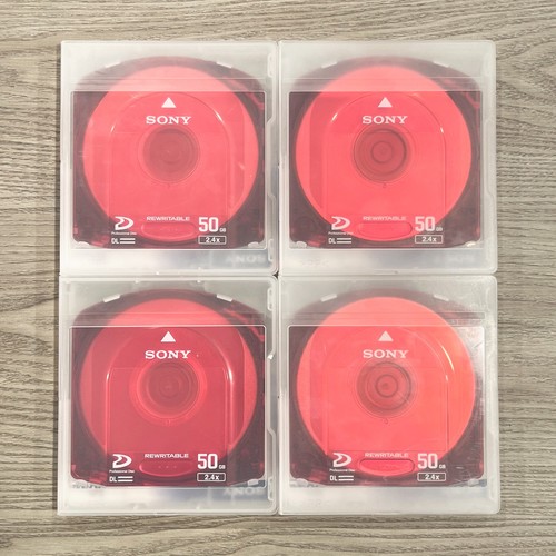 SONY XDCAM 50GB Professional Disc - PFD50DLA - Rewritable - 4 Pack