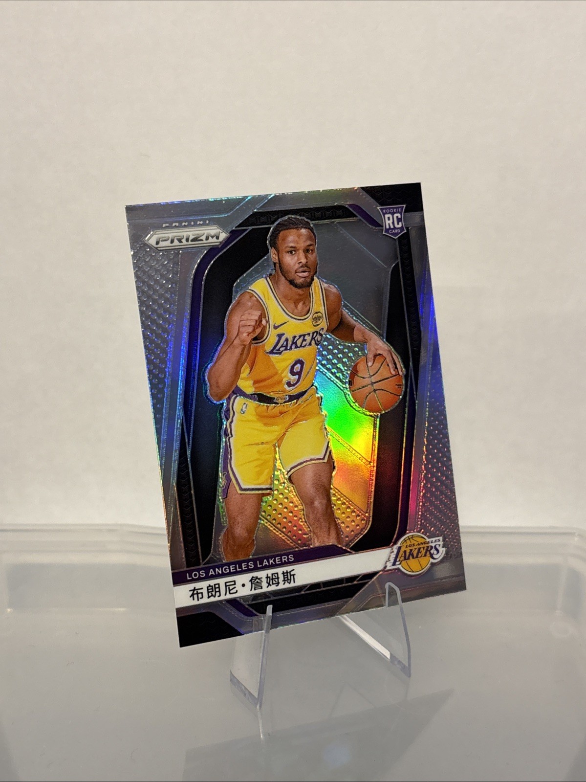 2024-25 Panini Prizm Bronny James #243 China Variation Prizm RC Lakers 👑