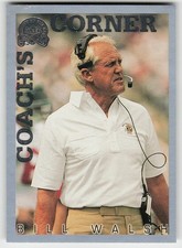 2000 Fleer Greats of the Game #95 Bill Walsh FOOTBALL San Francisco 49ers