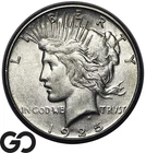 1925-S Peace Silver Dollar About Uncirculated 90% Silver $1 Coin