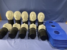 LOT OF 10 Actar 911 Squadron Adult CPR Training Manikin