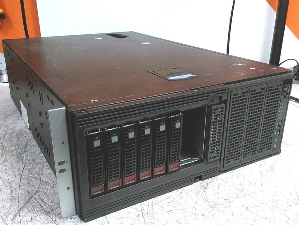 Chasis de servidor Supermicro CSE-747 4U montaje en rack con plano posterior SAS747TQ y 2x fuentes de alimentación Foto 4 de 4