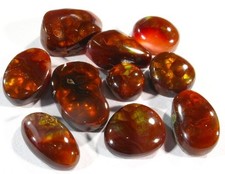 11 PIECE Fire agate Parcel 53 Cts. Deal