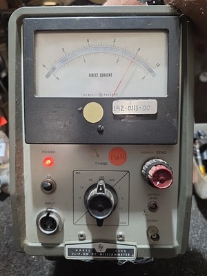 HP HEWLETT PACKARD 428B Clip-on DC Miliammeter 