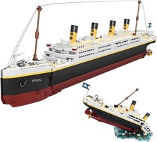Titanic Building Blocks Set, Toy Ship Model Kit, Building Bricks Sets for Adults