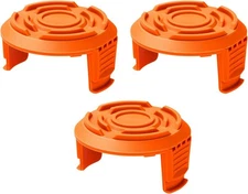 Cap Replacement Compatible Worx, Worx Spool with Suitable Cap Trimmer for Covers