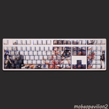 New Arknights Games PBT Transparent Keycaps Cherry MX Mechanical Keybaord