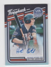 2026 PANINI STARS & STRIPES PRIZM USA TEAM USA 19/199 AUTOGRAPH HESTON KJERSTAD