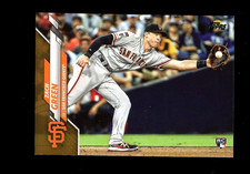 2020 Topps Update #U-197 Zach Green Giants RC Gold Parallel /2020