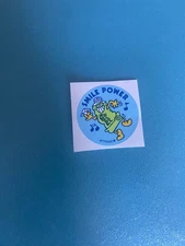 Trend Retro “smile Power” Toothpaste Scent Scratch N Sniff Small Sticker Mod