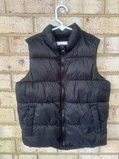 Old Navy Black Puffer Vest size S 6-7 
