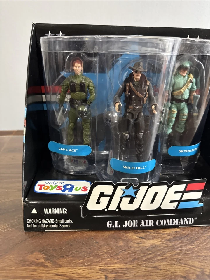 G.I. Joe Air Command 1 de 3 COBRA 25th TU Skyduster, Capt Ace, Wild Bill - Nuevo Foto 3 de 4