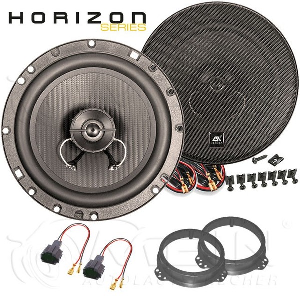 Esx Auto Lautsprecher FüR Saab 9-3 I Typ YS3D 1998-2003 Front TüR 180W 165 #ASS4-image