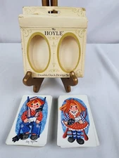 Vintage Raggedy Ann & Andy PLAYING CARDS Bridge set by HOYLE EUC