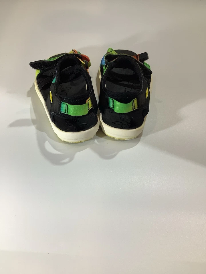 KEEN Verano Toddler Size 9 Open Toe Summer Sandal Black/Original Tie Dye 1024825 - Image 2 of 4