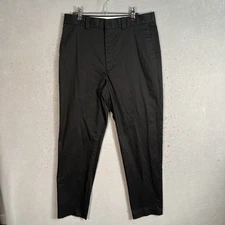 Uniqlo x JW Anderson Pants Womens Size 10 Black Straight Leg Cotton Blend