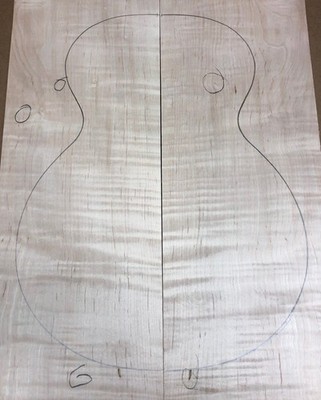 BBCT202 | Bargain Bin Figured Flame Maple Carve top | Grade 3A - 5A | BOGO 50% o