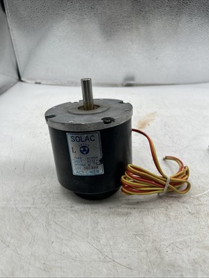 ACT-GIKEN SOLAC SL100A 12VDC SOLENOID COUNTER CLOCKWISE See Pics