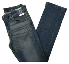 George #11887 NEW Men's Straight Fit Stretch Straight Leg Jeans