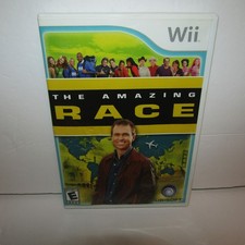 The Amazing Race Nintendo Wii Video Game with Manual Tested and Working