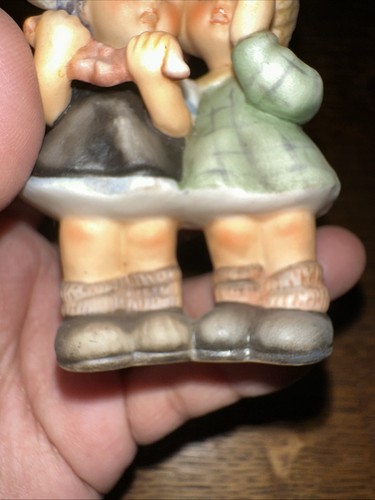 Christmas Whispers Berta Hummel Ornament Goebel 1999 2 Girls Sharing Secrets 3" - Picture 2 of 7