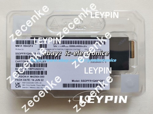 Intel P5801X 400GB SSDPFR1Q400GBF1NVMe M.2SSD Free E1S to PCIe 5.0 Riser Card/ic - Picture 2 of 4
