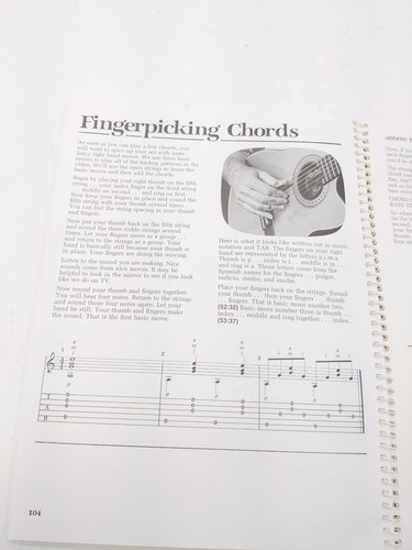 Chet Atkins Erste Schritte mit Gitarrenbuch von Chet Atkins und John Knowles 1986 - Bild 11 von 12