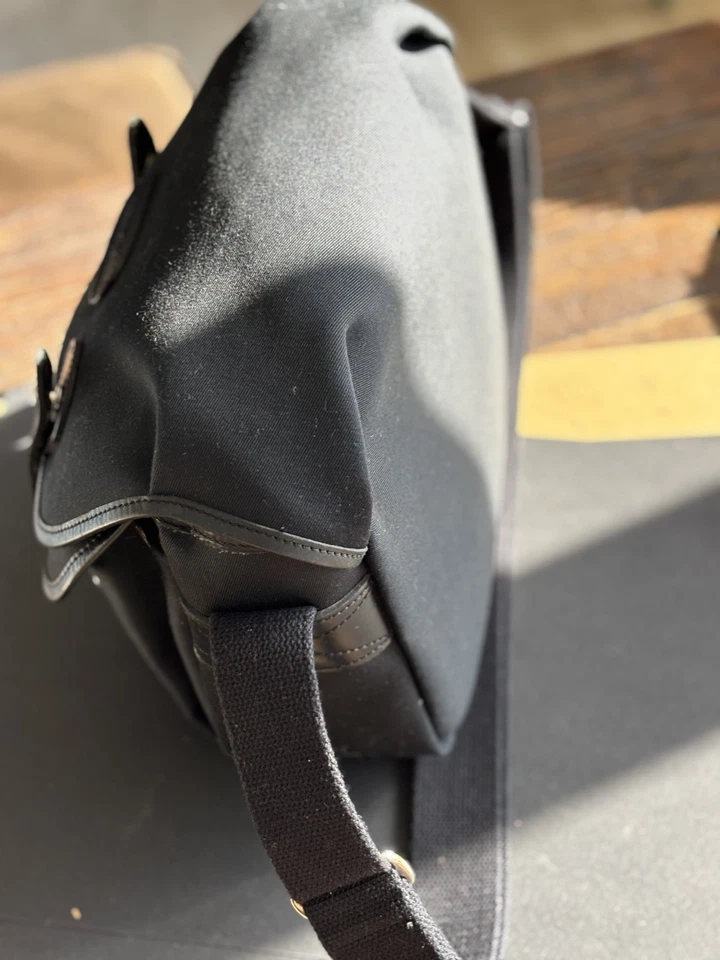 Billingham Hadley - FibreNyte negro / cuero negro Foto 2 de 4