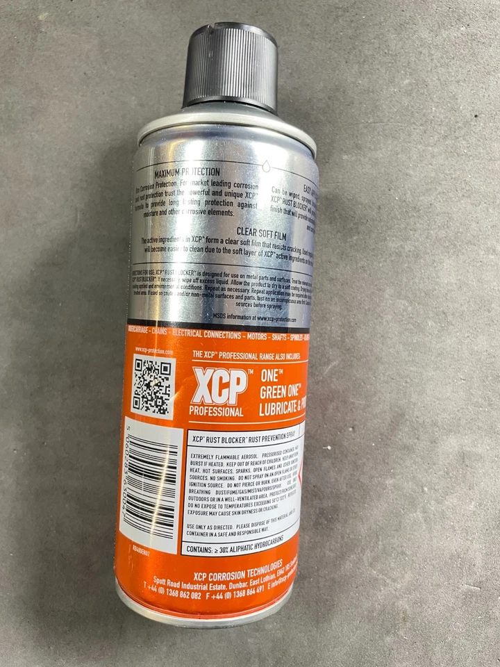 XCP Rust Blocker High Performance Corrosion Protection 400ml Spray Aerosol - Image 2 of 3