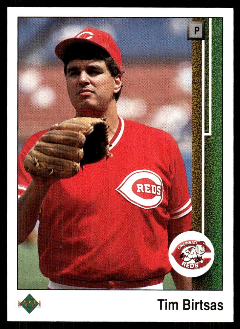 Tim Birtsas 1989 Upper Deck #638 Reds FREE SHIPPING StackedPacks