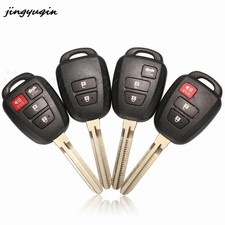 jingyuqin 2 3 4-Button Replacement Remote Car Key Shell Case Fob for Toyota CAM