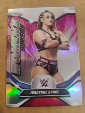 2026 Topps Chrome Jordynne Grace Women's Division Refractor Card # WDV-6