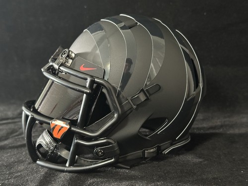 Cincinnati Bengals Matte Blackout Mini Helmet!!! 🥷 - Picture 3 of 4