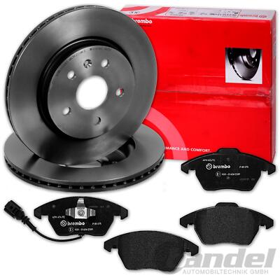brembo BREMSSCHEIBEN 288mm + BELÄGE VORNE passend für VW POLO 6R 6C + AUDI A1 8X