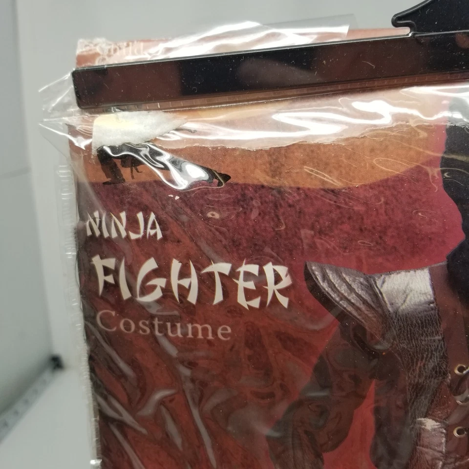 Disfraz de Luchador Ninja Negro Disfraz Infantil Divertido Mundo Mediano 2014 Foto 3 de 4