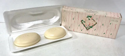 Vintage coffret 2 savons parfumés de collection Avon Magnolia - Photo 1/4