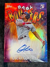 2023 Topps FOIL REFRACTOR Baby Boomers ROOKIE AUTO Oscar Gonzalez item 4