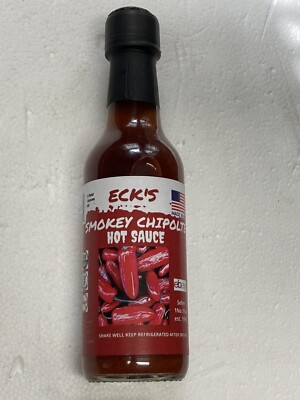 ECK S SMOKEY CHIPOLTE Chipotle Hot Pepper Sauce 5 oz Bottle MONONGAHELA PA