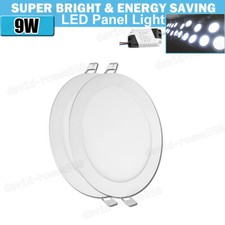 2Pack 5Inch LED Ceiling Lights Ultra-Thin Recessed Retrofits Kit 6000K Daylight