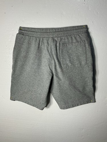 Michael Kors Mens Logo Tape Fleece Shorts Grey SZ S - Picture 6 of 6