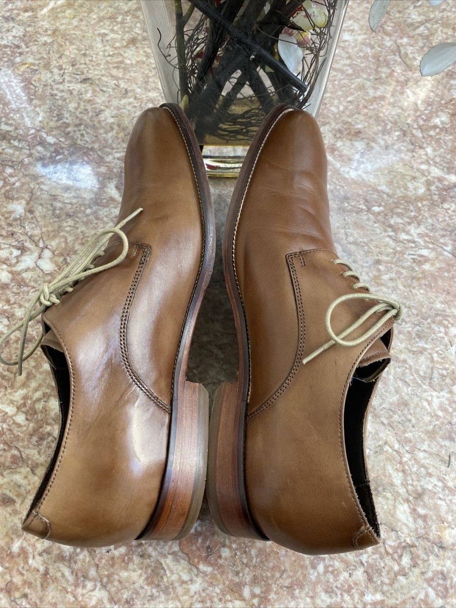 Cole Haan Williams Plain Toe Leather Oxford Dress Shoes Mens 12 Brown C12206 Cole Haan Men main image 3