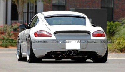 New Ducktail Rear Spoiler Trunk Wing For Porsche 06 12 Cayman Ep Style Frp Ebay